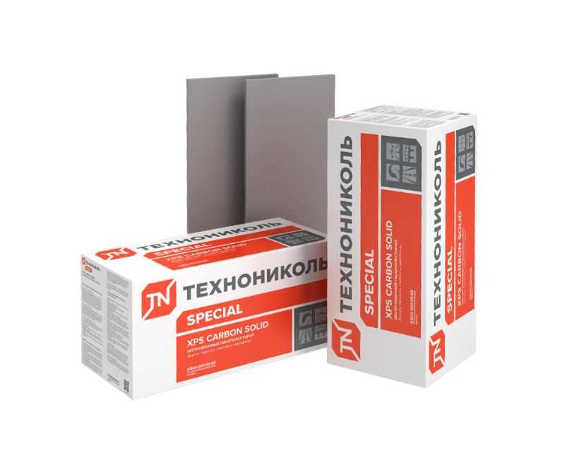 Утеплитель Технониколь XPS CARBON SOLID ТИП Б 60х580х1180