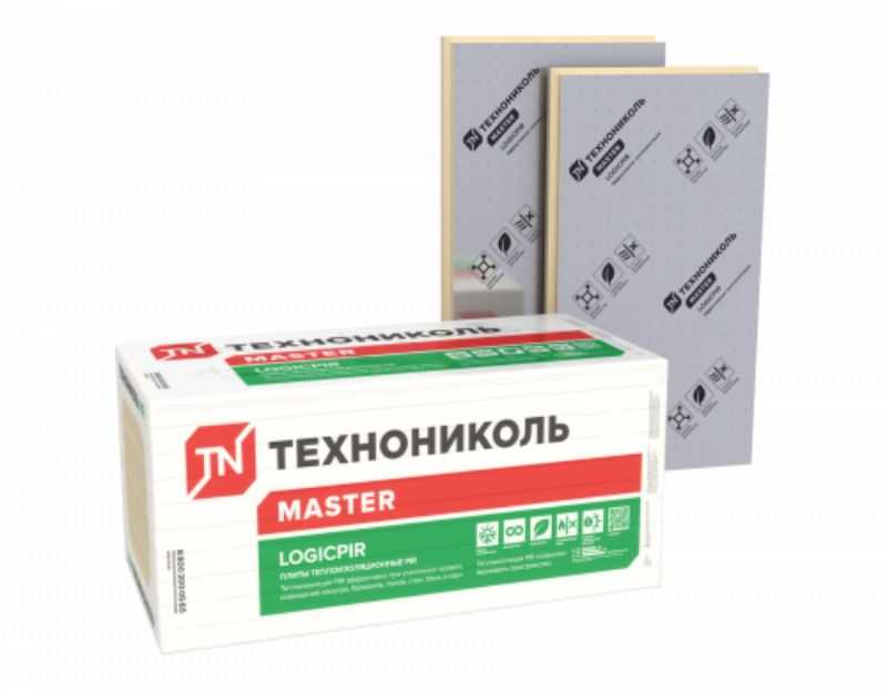 Утеплитель Технониколь LOGICPIR Ф/Ф L-кромка Г4 40х590х1190