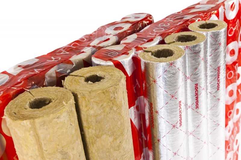 Цилиндры навивные кашированные фольгой Роквул 100 40х273