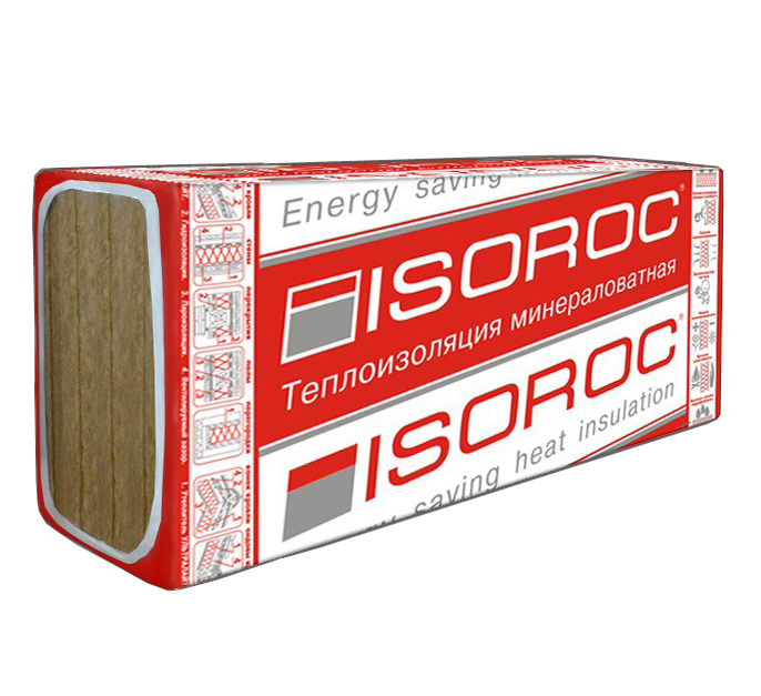 Утеплитель ISOROC Изолайт-ЛЮКС 1000х600х60 мм
