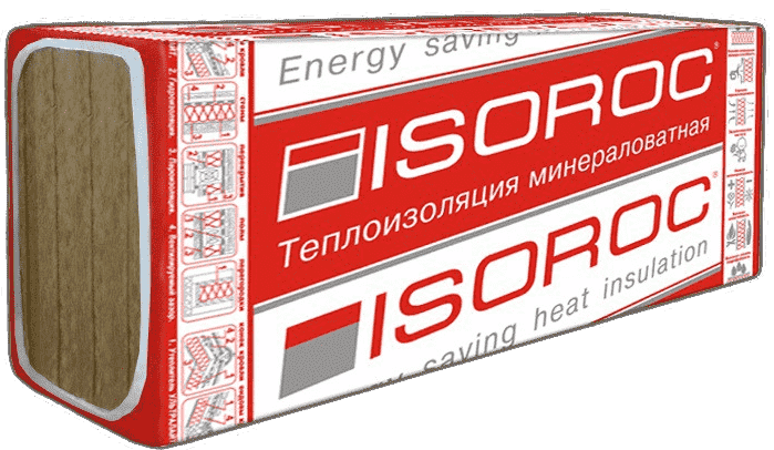 Утеплитель ISOROC Изоруф 1000х600х60 мм