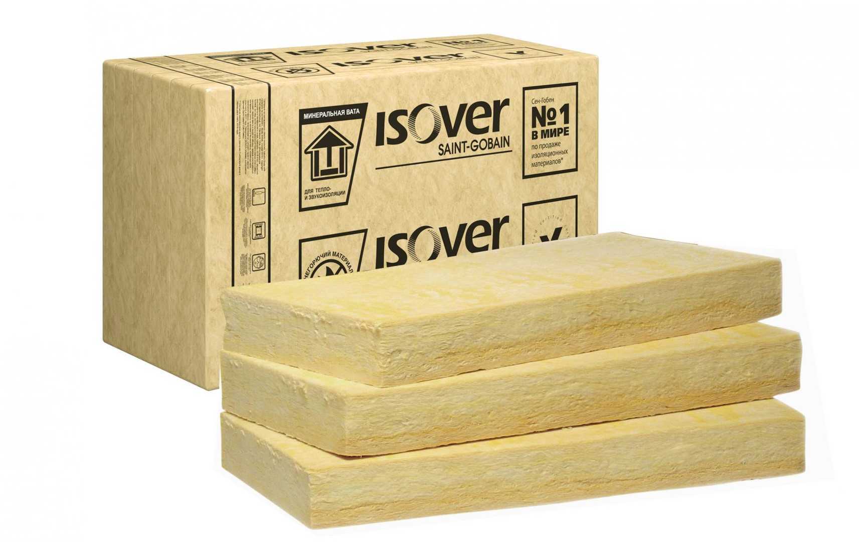 Утеплитель Isover Штукатурный фасад 150х600х1200 фото 1
