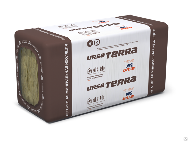 Утеплитель Ursa Terra 100х610х1250