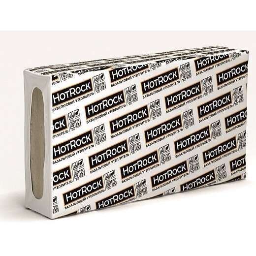 Базальтовая вата Hotrock Руф Н ЛАЙТ 140х600х1200